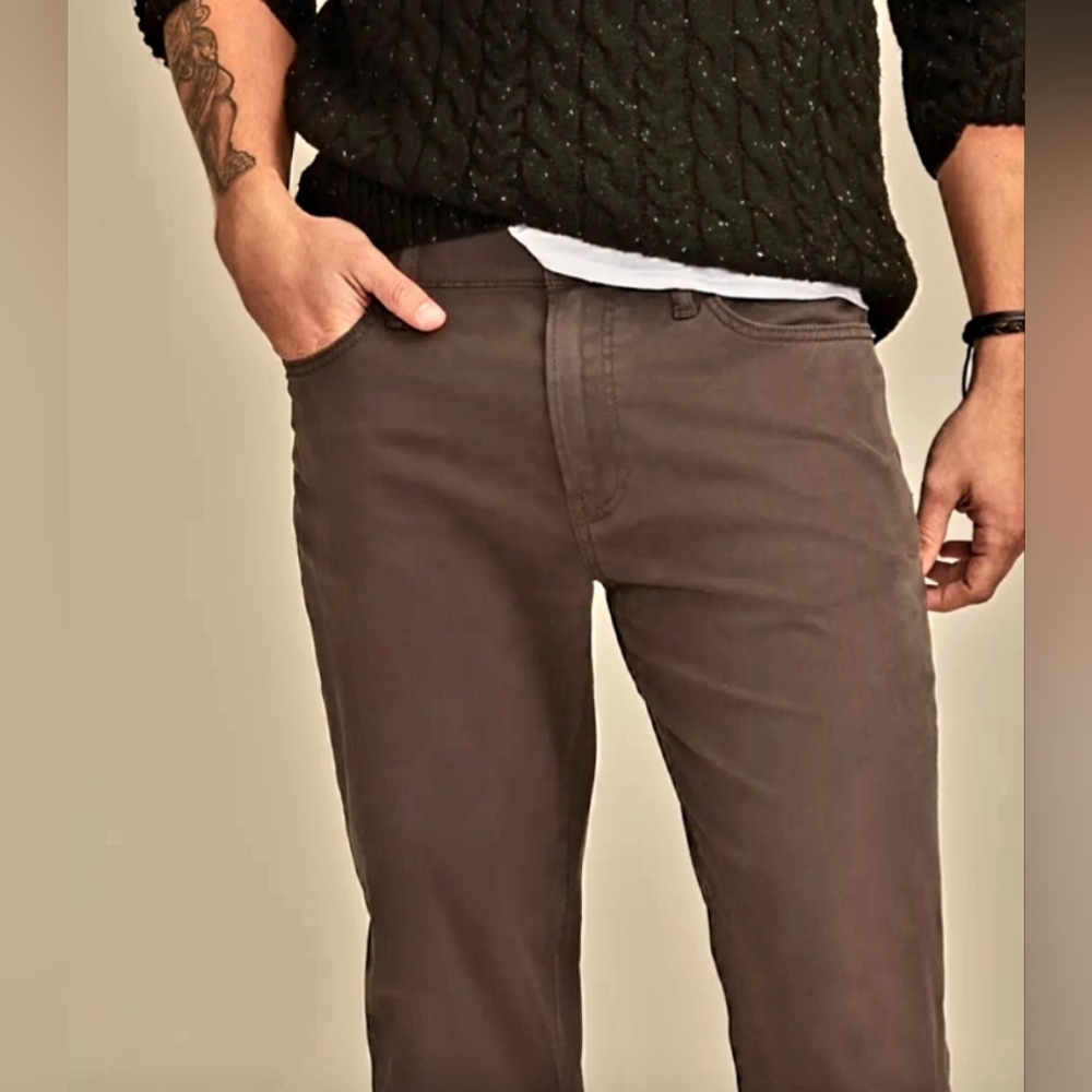 Men's Brown Lucky Brand 363 Vintage Straight Jeans